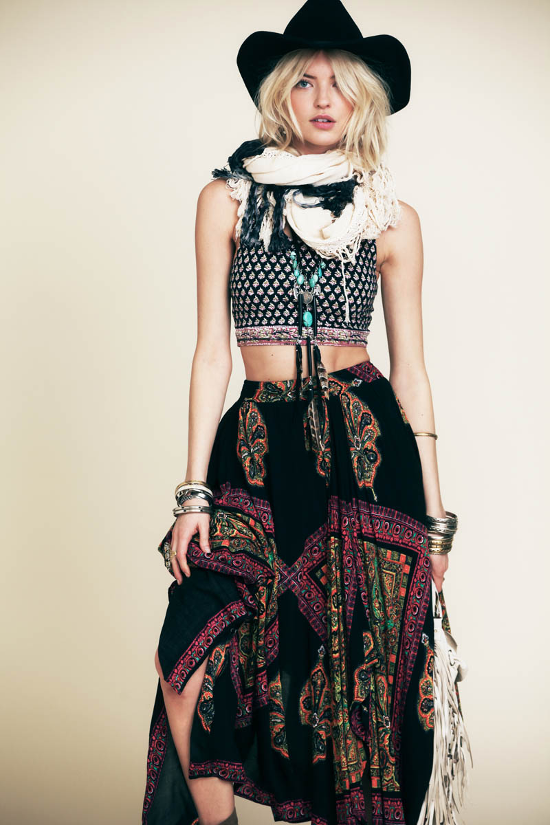 Martha Hunt is Ready for Festival Season in Free People's New Lookbook