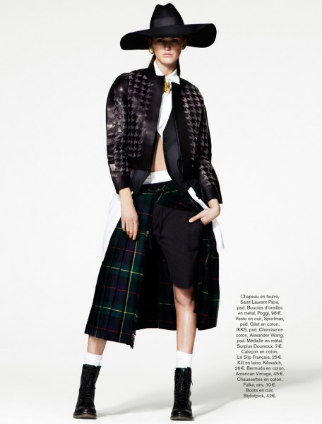 Ali Stephens Dons Buffalo Boy Style for Glamour France’s May Issue by Jason Kim Ali Stephens Dons Buffalo Boy Style for Glamour France’s May Issue by Jason Kim