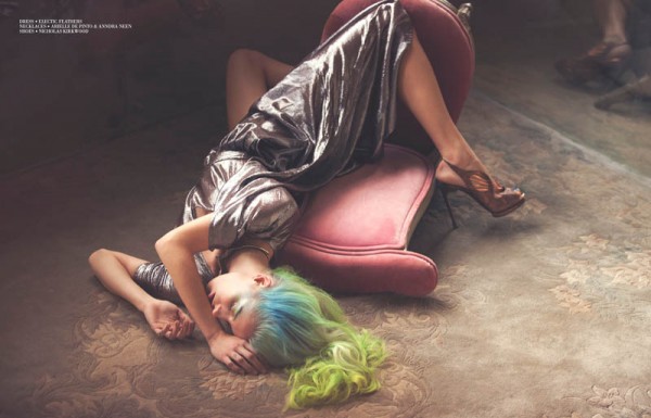 Chloe Nørgaard Rocks Gravure Magazine in Metal Glam by David Bellemere Chloe Nørgaard Rocks Gravure Magazine in Metal Glam by David Bellemere