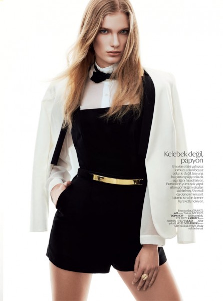 Ilse de Boer Plays Opposites for Vogue Turkey April 2013 by Ümit Savaci Ilse de Boer Plays Opposites for Vogue Turkey April 2013 by Ümit Savaci