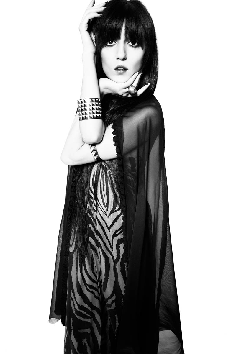 Irina Lazareanu Channels Cher for Gala Germany by Alexx and Anton