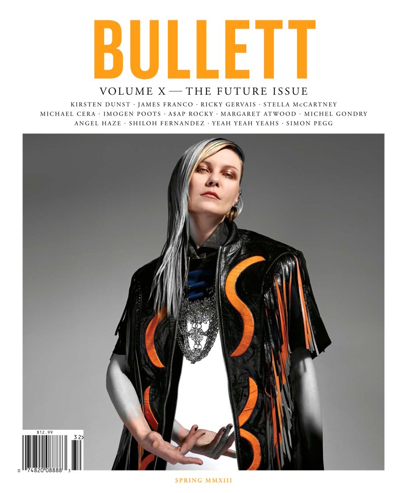 Kirsten Dunst Dons Rodarte for Bullett Magazine's Spring 2013 Cover