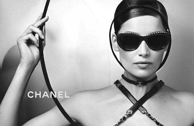 Laetitia Casta stars in Chanel Eyewear spring 2013 campaign