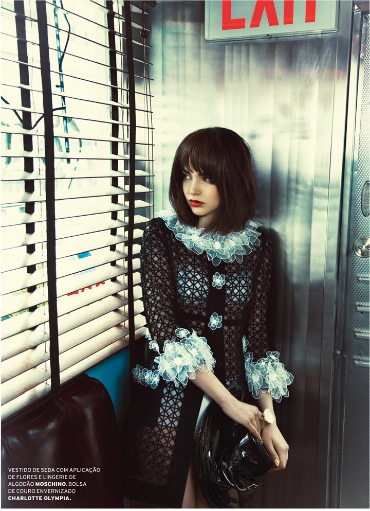 Ali Michael Gets Cinematic for L’Officiel Brazil April 2013 by Yossi Michaeli