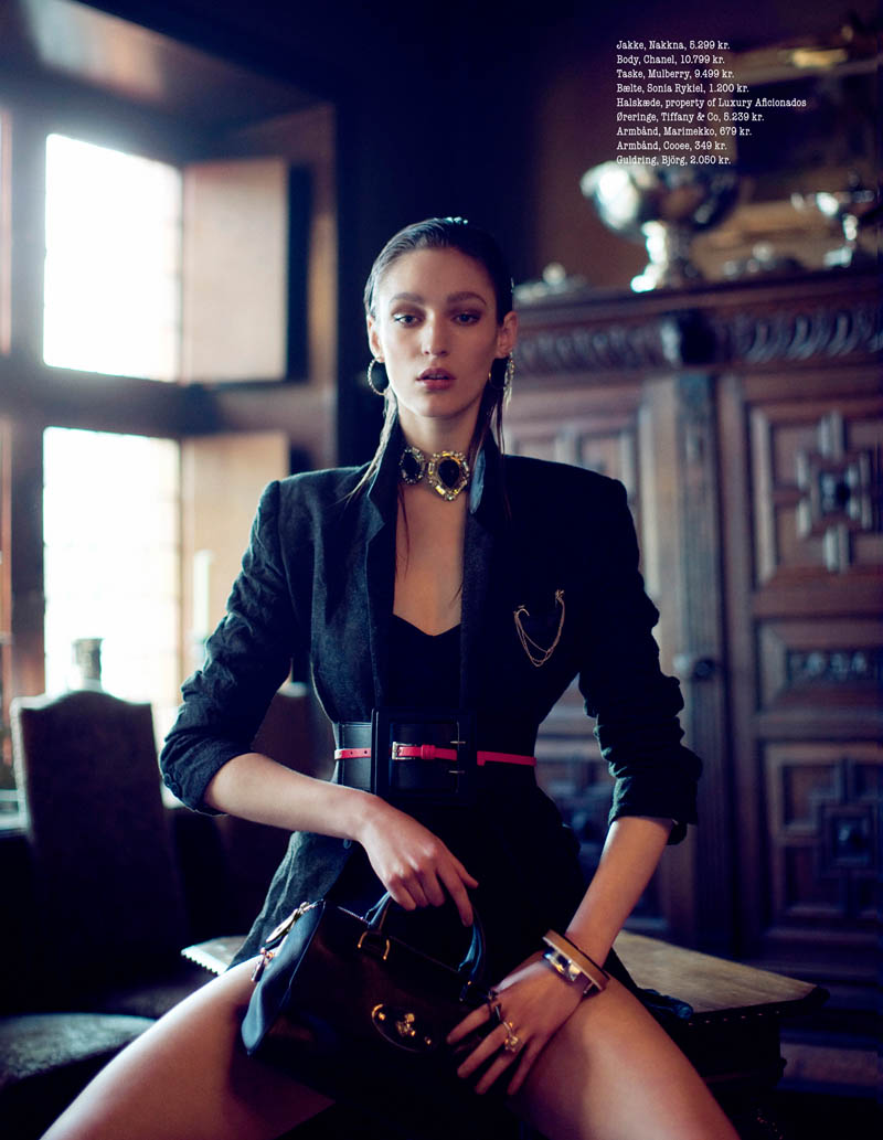 Franzi Mueller is A Romantic Vision In Luxury Aficionados by Waldemar Hansson