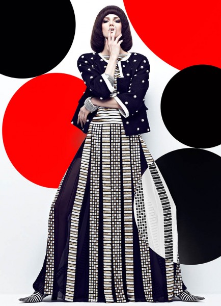 Chris Nicholls Turns Up the Contrast for Fashion Magazine's May Issue Chris Nicholls Turns Up the Contrast for Fashion Magazine's May Issue