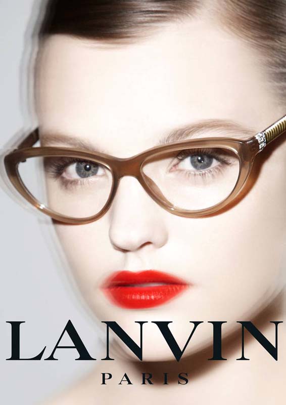 Montana Cox Stars in Lanvin Eyewear Spring 2013 Campaign by Stephane Gallois