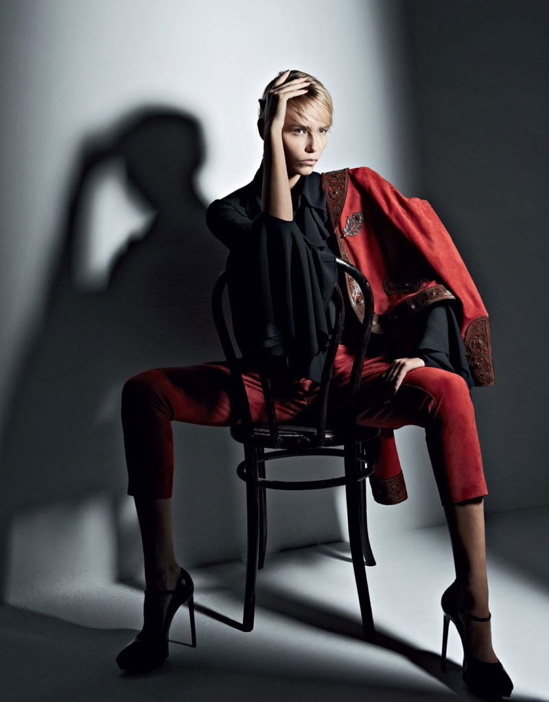 Позирование Vogue