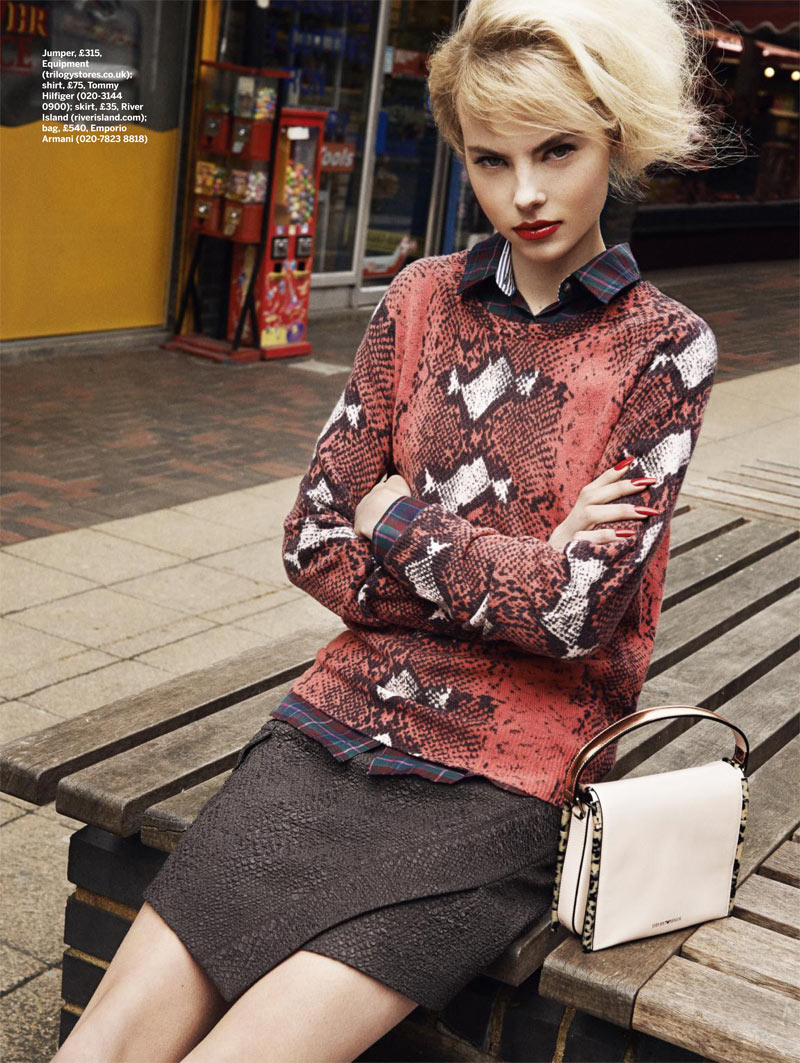 David Titlow Shoots Grown-Up Grunge for Stylist Magazine April 2013