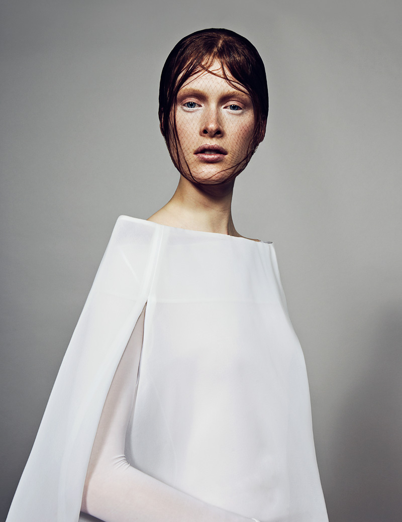 Ilva Heitmann Dons All White for SOMA Magazine by Felix Wong – Fashion ...