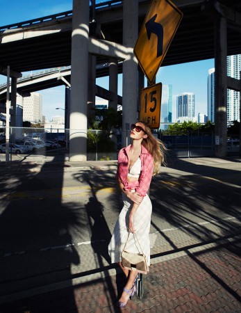 Nika Lauraitis Gets Colorful in Miami for Grazia Italy by Zoltan Tombor Nika Lauraitis Gets Colorful in Miami for Grazia Italy by Zoltan Tombor