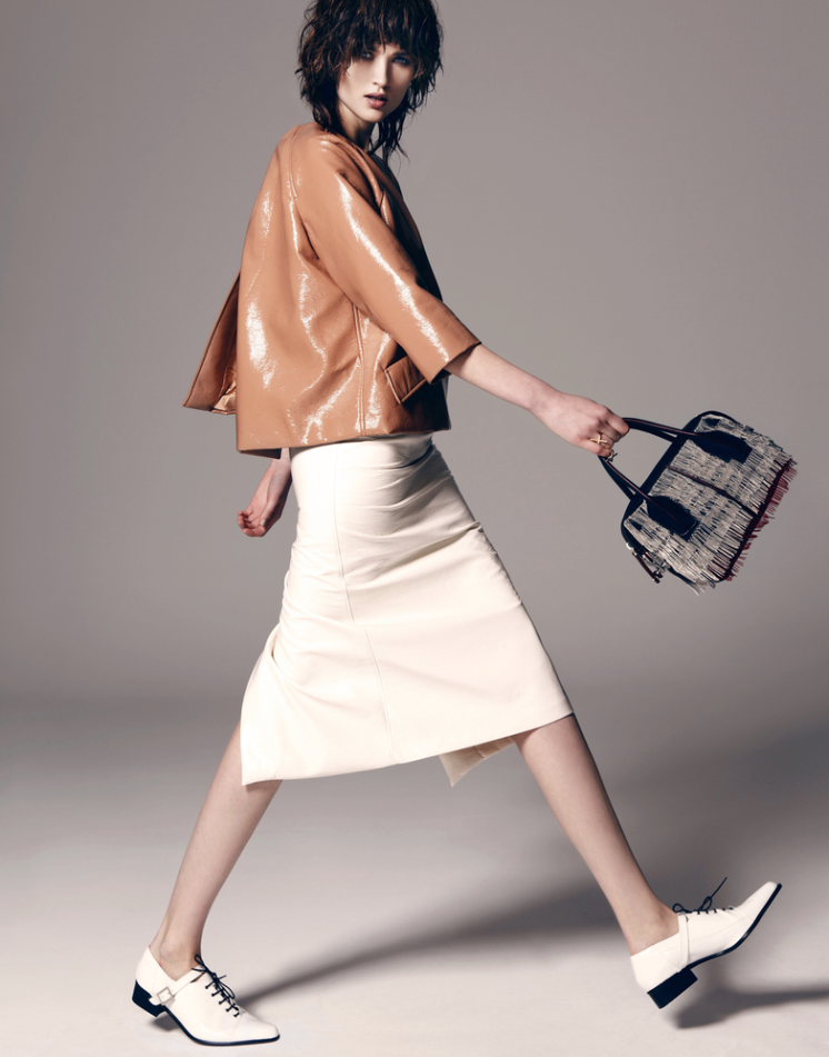 Hannah Kern Poses for Louis Christopher in Grazia UK
