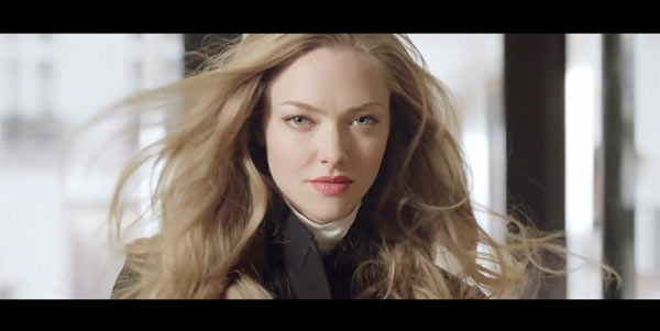 See Amanda Seyfried Star in Givenchy's Very Irresistible TV Spot