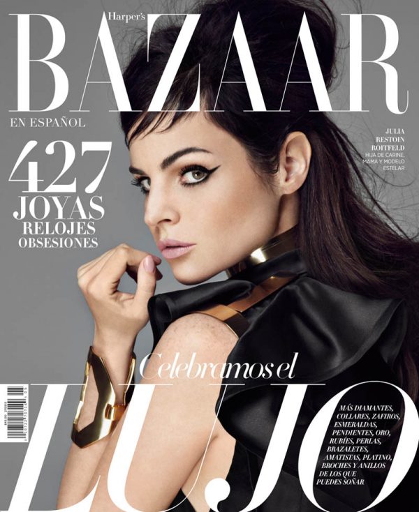 Juila Restoin Roitfeld Stars in Harper's Bazaar Latin America May 2013 ...