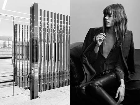 Freja Beha Erichsen Stars in Saint Laurent Pre-Fall 2013 Campaign by Hedi Slimane Freja Beha Erichsen Stars in Saint Laurent Pre-Fall 2013 Campaign by Hedi Slimane