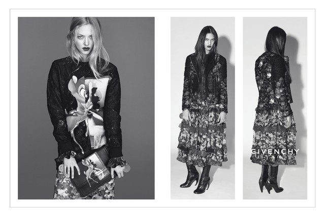 Amanda Seyfried and Dalianah Arekion Tapped for Givenchy Fall 2013 Campaign