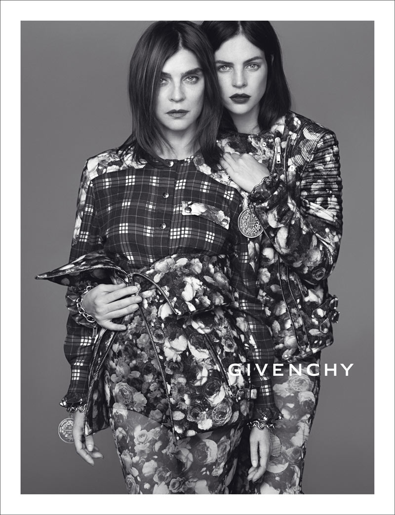 See Carine Roitfeld and Julia Restoin Roitfeld in Givenchy's Fall 2013 Campaign