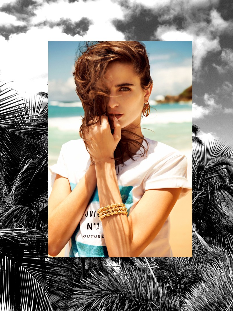 Loulou Robert Hits the Beach for Juicy Couture Summer 2013