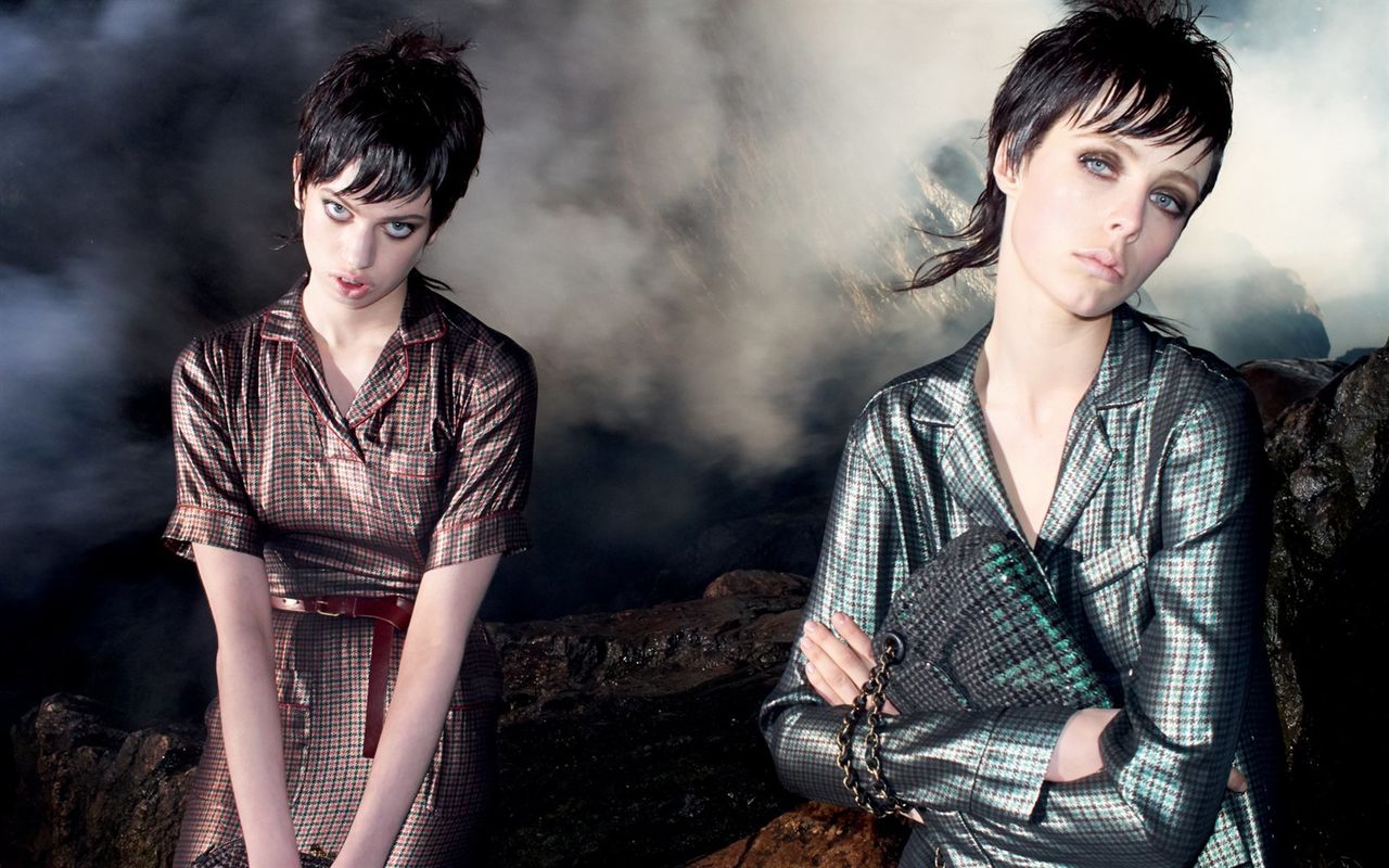 Edie Campbell and Lily McMenamy Land Marc Jacobs Fall 2013 Campaign