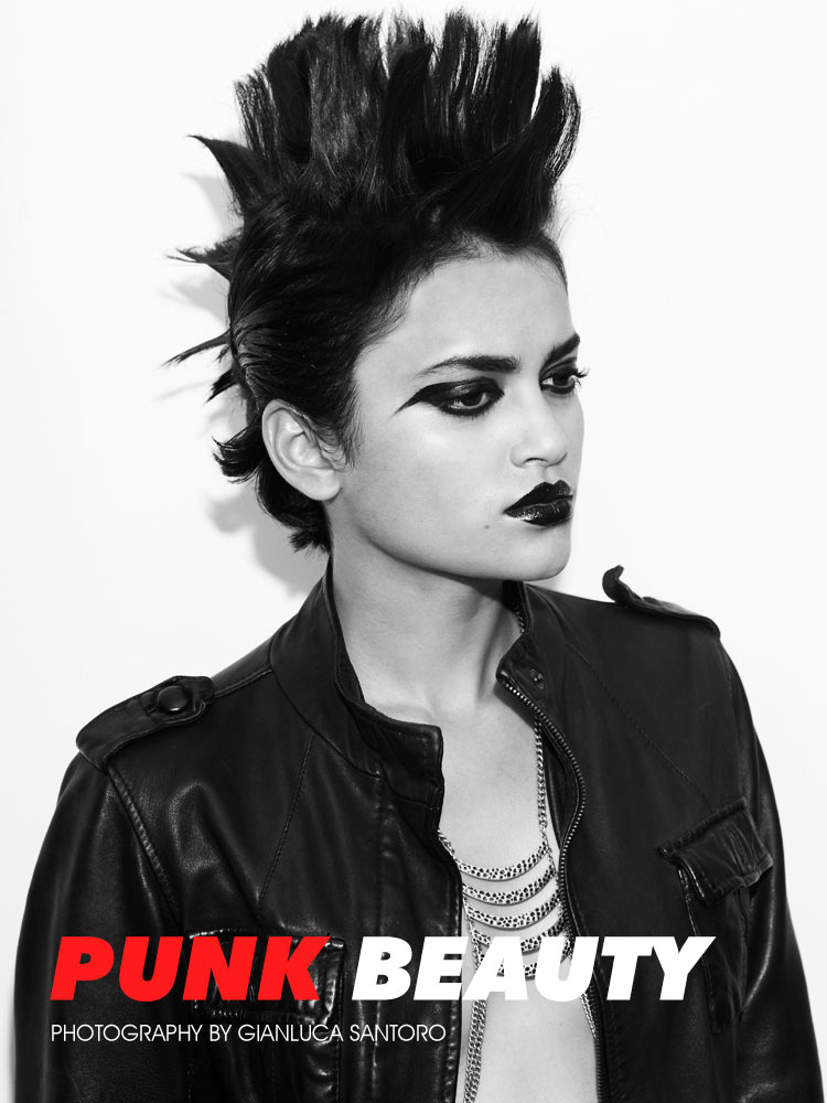 Natasha Ramachandran by Gianluca Santoro in "Punk Beauty" for Fashion Gone Rogue