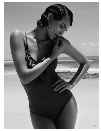 Celia Becker Models Retro Swim for Elle Sweden's June 2013 Edition Celia Becker Models Retro Swim for Elle Sweden's June 2013 Edition