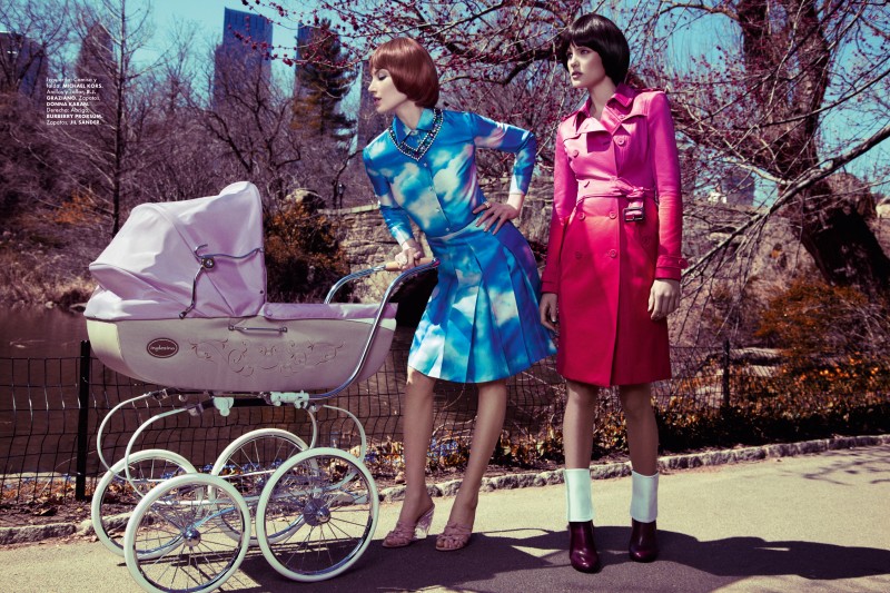 Yossi Michaeli Captures Housewife Chic for Elle Mexico May 2013
