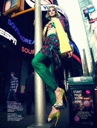 Jessica Pitti Gets Colorful for Yossi Michaeli in Elle Mexico June 2013 Jessica Pitti Gets Colorful for Yossi Michaeli in Elle Mexico June 2013