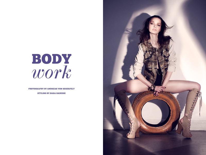 Becca Breymas by Andreas von Gegerfelt in "Body Work" for Fashion Gone Rogue