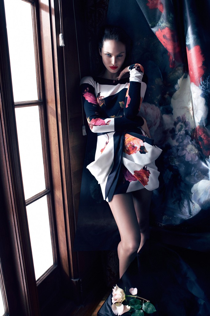 Candice Swanepoel Fronts Blumarine Fall 2013 Campaign by Camilla Akrans