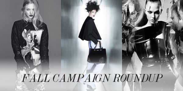 From Saint Laurent to Armani: A Roundup of the Fall Campaigns (So Far)