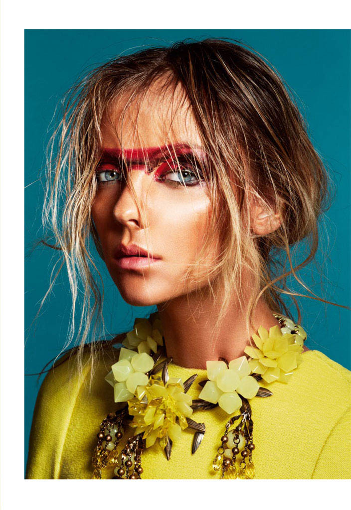 Heather Marks Gets Tropical for David Roemer in S Moda June 2013