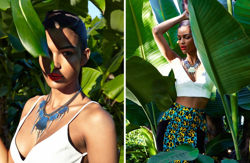 Nasty Gal Enlists Cris Urena for Tropical June Lookbook