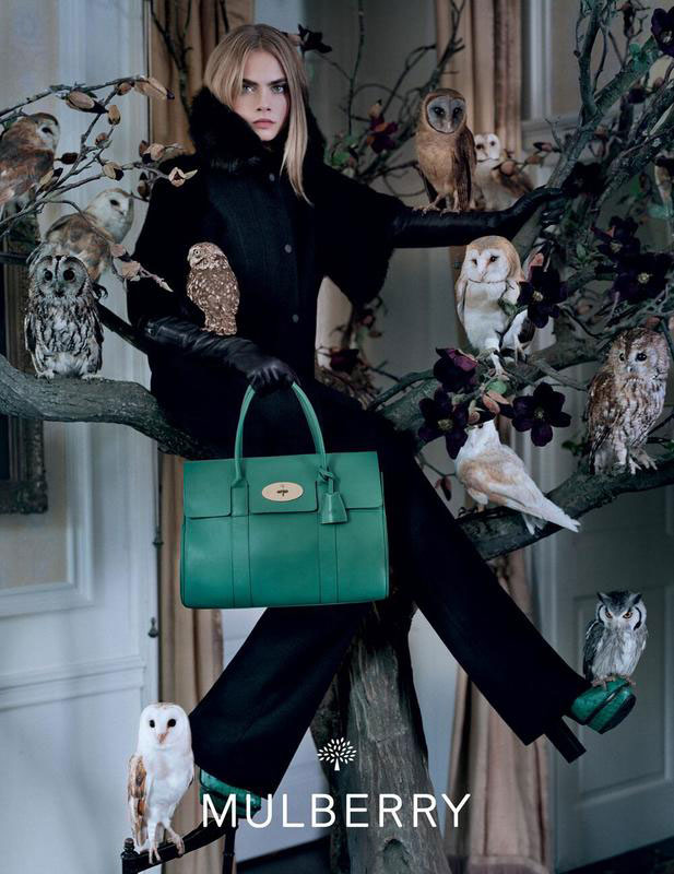 Cara Delevingne Fronts Mulberry Fall 2013 Campaign