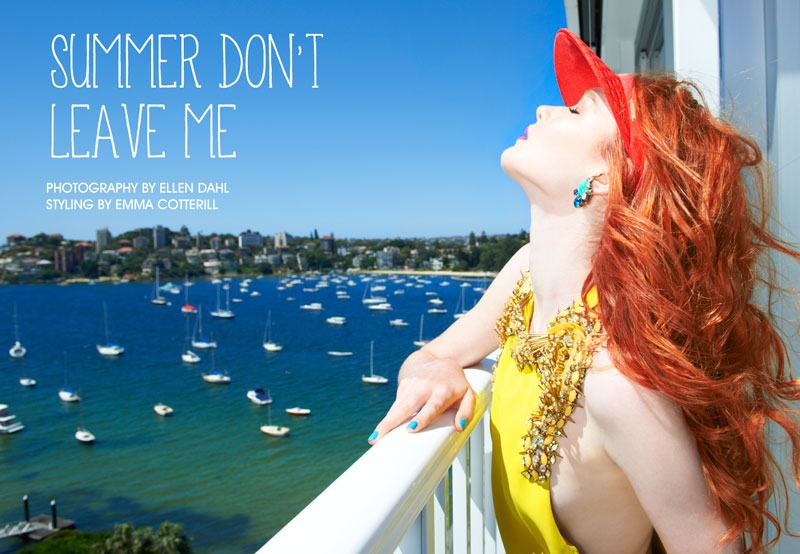 Alice and Sarah by Ellen Dahl in "Summer Don't Leave Me" for Fashion Gone Rogue