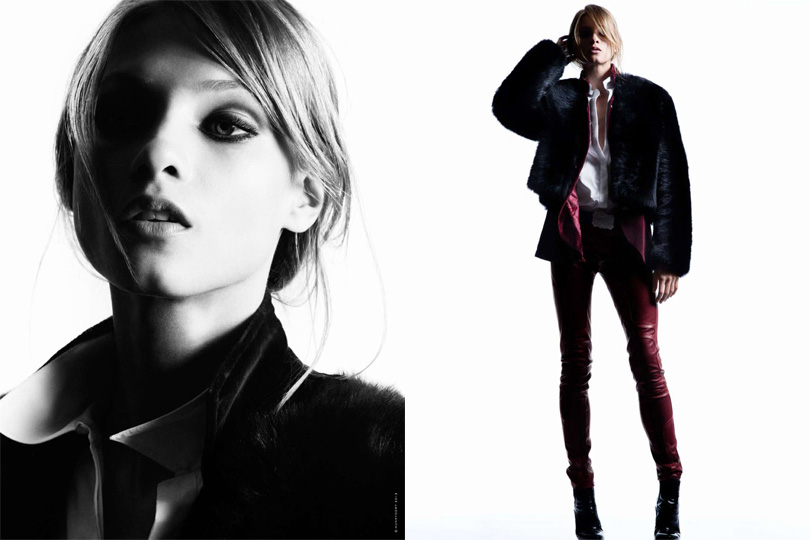 Hunkydory Enlists Anna Selezneva for Fall 2013 Campaign by Marcus Ohlsson