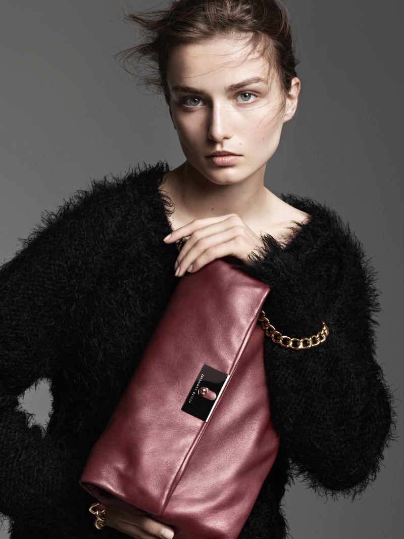 First Look: Andreea Diaconu for Adolfo Dominguez's Fall 2013 Campaign