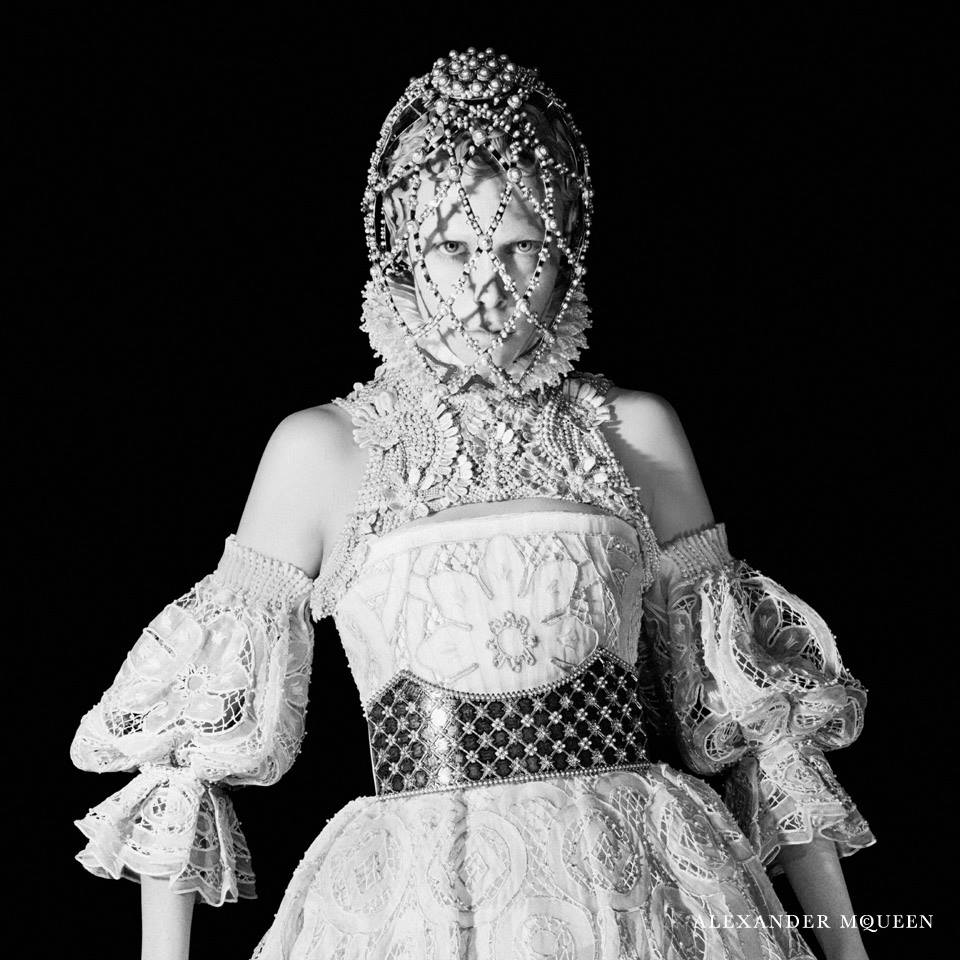 Edie Campbell Gets Regal for Alexander McQueen Fall 2013 Campaign by David Sims