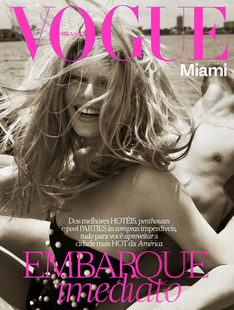 Anna Ewers Channels 60s Bombshell for Vogue Brazil by Mariano Vivanco