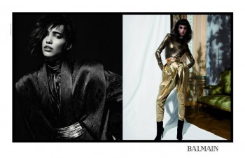 Balmain Taps Eclectic Cast for Fall 2013 Campaign by Inez & Vinoodh Balmain Taps Eclectic Cast for Fall 2013 Campaign by Inez & Vinoodh