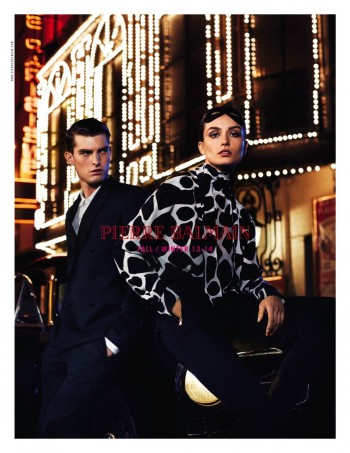 Andreea Diaconu Fronts Pierre Balmain Fall 2013 Campaign Andreea Diaconu Fronts Pierre Balmain Fall 2013 Campaign