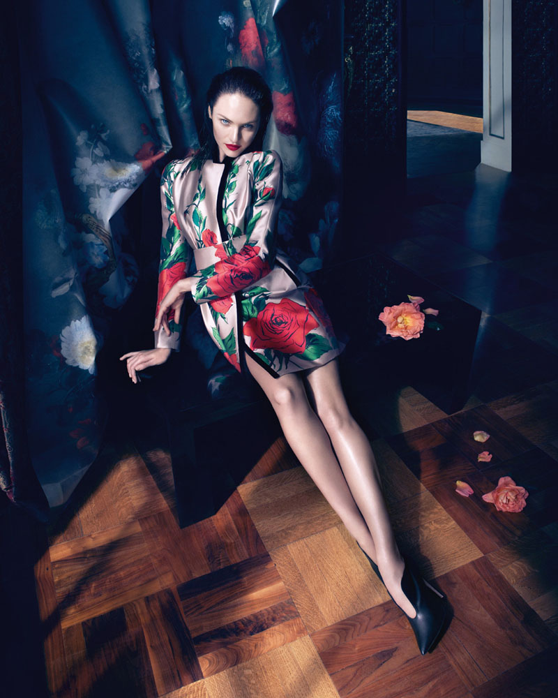 See Blumarine's Complete Fall 2013 Campaign Starring Candice Swanepoel