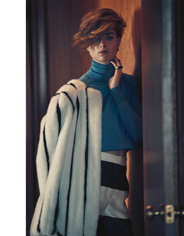 Bo Don Models Stella McCartney for Hans Neumann in Harper's Bazaar ...