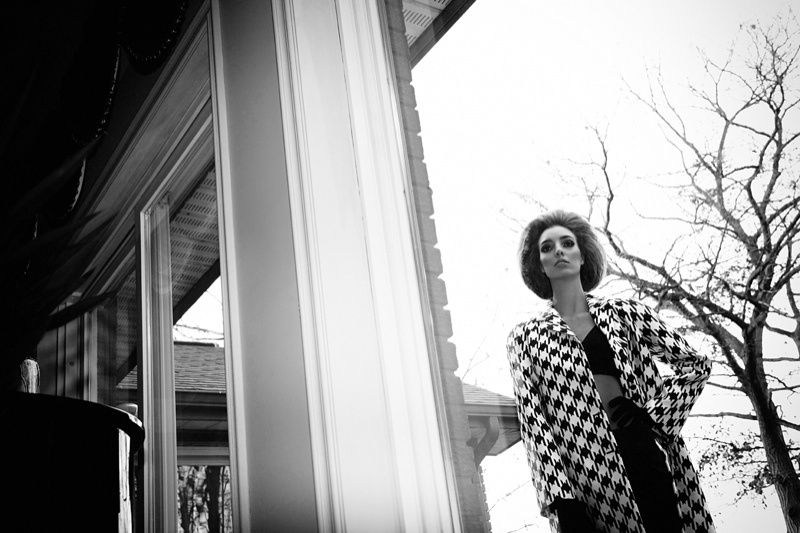 Dajana Antic Plays a Desperate Housewife for Dress to Kill by Richard Bernardin
