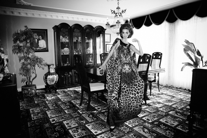 Dajana Antic Plays a Desperate Housewife for Dress to Kill by Richard Bernardin