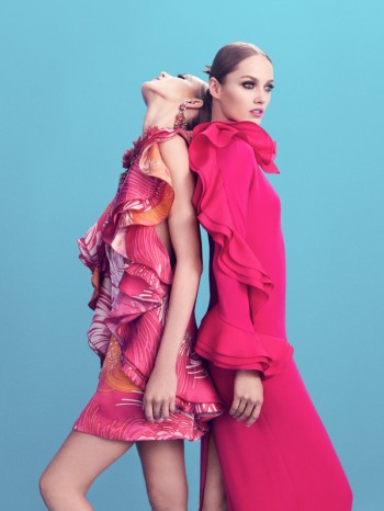 Anja Rubik and Karmen Pedaru Star in Gucci Style S/S 2013 by Benjamin Grillon Anja Rubik and Karmen Pedaru Star in Gucci Style S/S 2013 by Benjamin Grillon