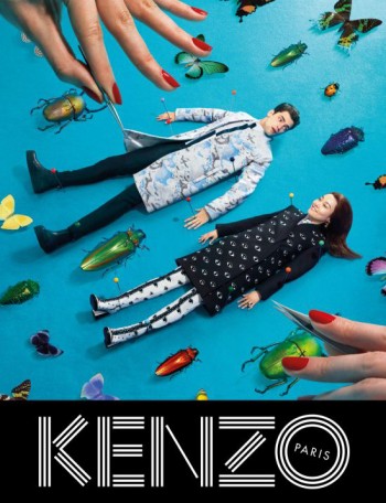Kenzo Embraces Fantasy for Fall 2013 Campaign with Rinko Kikuchi Kenzo Embraces Fantasy for Fall 2013 Campaign with Rinko Kikuchi