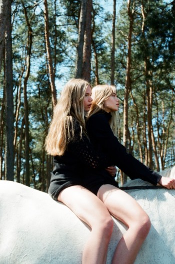 Inka and Neele Hoeper Pose for Lina Scheynius in Zeit Magazin Inka and Neele Hoeper Pose for Lina Scheynius in Zeit Magazin