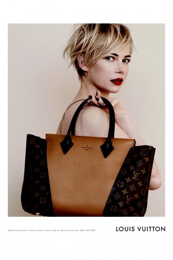 Michelle Williams Lands Louis Vuitton Campaign for Handbag Range Michelle Williams Lands Louis Vuitton Campaign for Handbag Range
