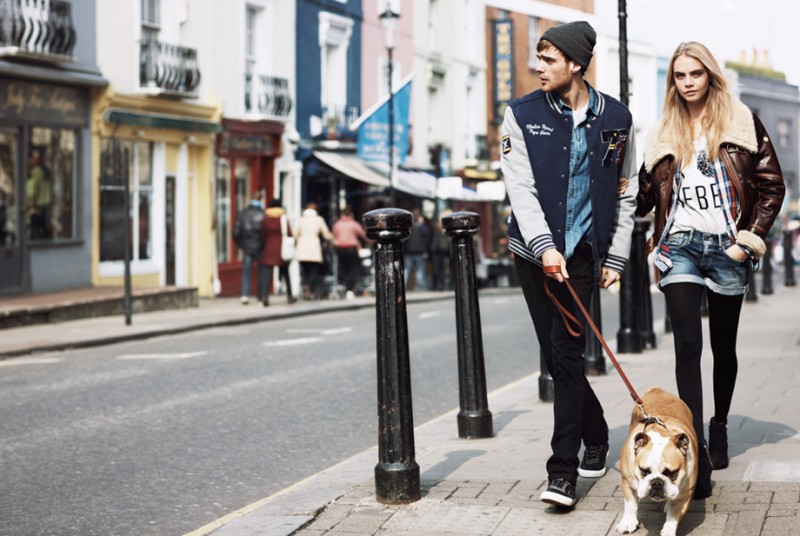 Cara Delevingne Gets Casual for Pepe Jeans Fall 2013 Campaign