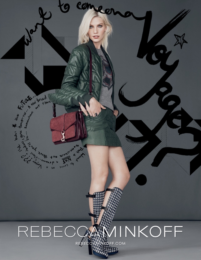 Aline Weber Gets Playful for Rebecca Minkoff Fall 2013 Campaign